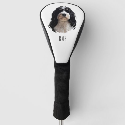 Bernedoodle Golf Headcover (Vorderseite)