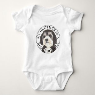 Bernedoodle großer Bruder Baby Strampler