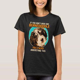 Bernedoodle Hund  Bernedoodle 4 T-Shirt