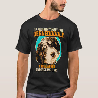 Bernedoodle Hund  Bernedoodle 4 T-Shirt
