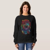 Bernedoodle Hund Bernedoodle Sweatshirt (Vorne ganz)