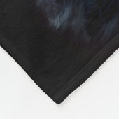 Bernedoodle Hund Fahrrad St. Patrick's Day Fleecedecke (Ecke)