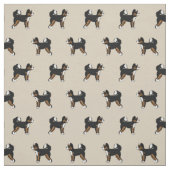 Bernedoodle Hund schlichtes Design Stoff (Muster)