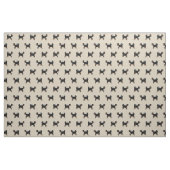 Bernedoodle Hund schlichtes Design Stoff (Fat Quarter (45,7 x 55,9 cm))