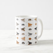Bernedoodle-Hundemischung Kaffeetasse (VorderseiteRechts)