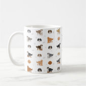 Bernedoodle-Hundemischung Kaffeetasse (Links)