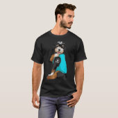 Bernedoodle I Liebe Vater Tattoo Apparel, Hund Vat T-Shirt (Vorne ganz)