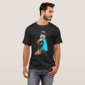 Bernedoodle I Liebe Vater Tattoo Apparel, Hund Vat T-Shirt (Vorne ganz)
