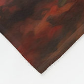 Bernedoodle im Herbst Leaves Fall Inspiriert Fleecedecke (Ecke)