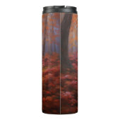 Bernedoodle im Herbst Leaves Fall Inspiriert Thermosbecher (Rückseite)