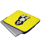 Bernedoodle Laptopschutzhülle (Vorne Knopf)