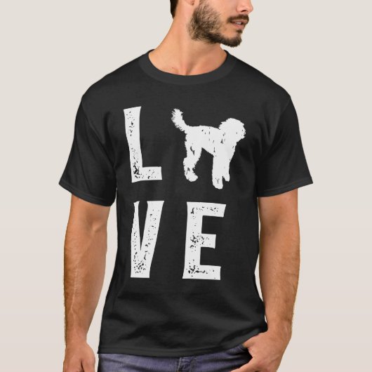 Bernedoodle Liebe 1 T-Shirt (Vorderseite)