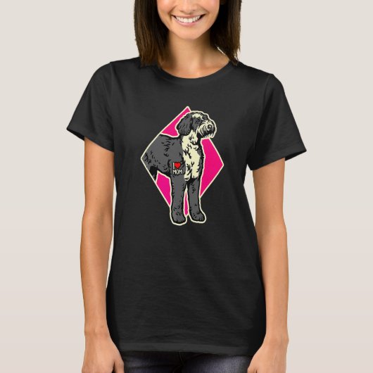 Bernedoodle-Mama  2 T-Shirt (Vorderseite)