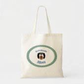 "Bernedoodle Mama" Tote Tasche (Vorne)