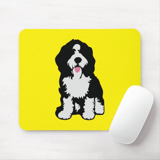 Bernedoodle Mousepad (Mit Mouse)