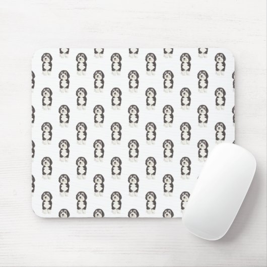 Bernedoodle Mousepad (Mit Mouse)