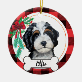 Bernedoodle Ornament