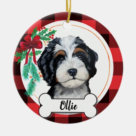 Bernedoodle Ornament (Vorne)