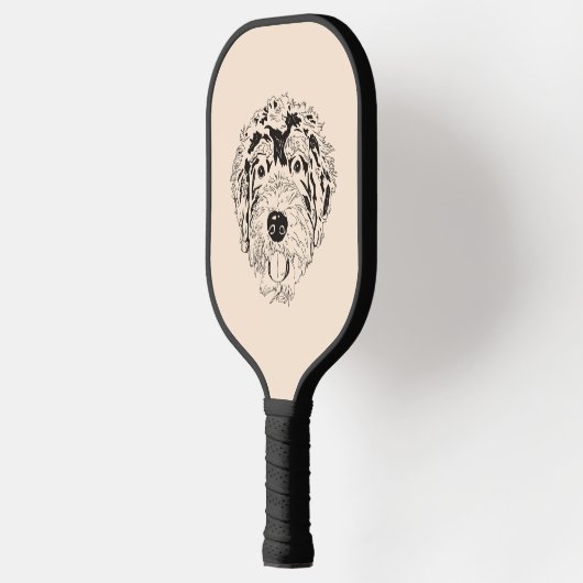 Bernedoodle Pickleball Schläger (Links)