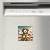 Bernedoodle-Pilot-Magnet Magnet (In Situ (Geschirrspüler))