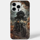 Bernedoodle Riding Motorrad Halloween Beängstigend Case-Mate iPhone Hülle (Rückseite)