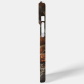 Bernedoodle Riding Motorrad Halloween Beängstigend Case-Mate iPhone Hülle (Rückseite / Links)