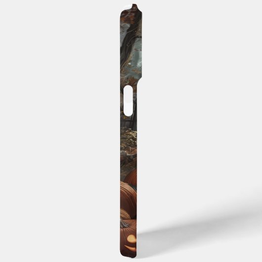 Bernedoodle Riding Motorrad Halloween Beängstigend Case-Mate iPhone Hülle (Rückseite / Rechts)