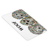 Bernedoodle, Spanier und Golden Doodle Magnet (Rechte Seite)