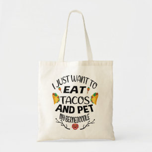 Bernedoodle Taco Liebhaber Cinco De Mayo 2021 Tragetasche