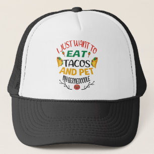 Bernedoodle Taco Liebhaber Cinco De Mayo 2021 Truckerkappe