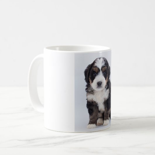 Bernedoodle Tasse (Vorderseite Links)