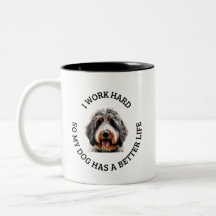 Bernedoodle-Tasse