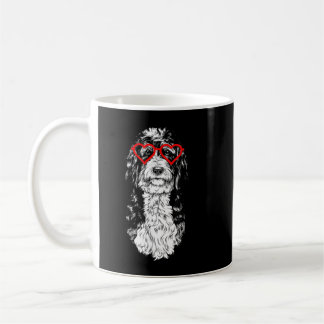 Bernedoodle Valentinstag Doodle Dog Mom Hund Liebe Kaffeetasse