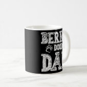 Bernedoodle Vater Doodle Dog Kaffeetasse (VorderseiteRechts)