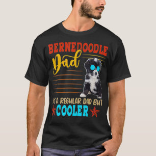 Bernedoodle Vater Funny Definition Cooler Dog Sung T-Shirt