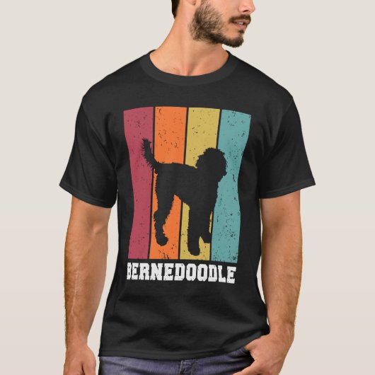 Bernedoodle Vintage 2 T-Shirt (Vorderseite)
