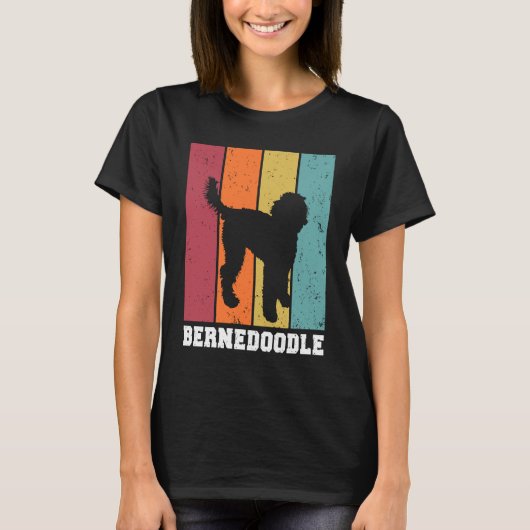 Bernedoodle Vintage 2 T-Shirt (Vorderseite)