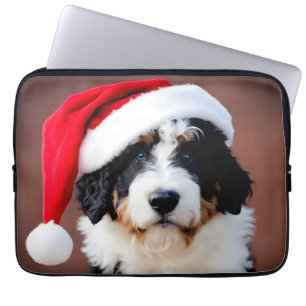Bernedoodle Weihnachten Laptopschutzhülle