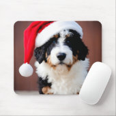 Bernedoodle Weihnachten Mousepad (Mit Mouse)
