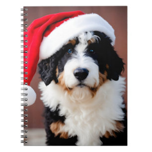 Bernedoodle Weihnachten Notizblock