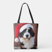 Bernedoodle Weihnachten Tasche (Rückseite)