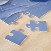 Bernedoodle Weihnachtsboot Feiertag Puzzle (Seite)