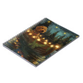 Bernedoodle Weihnachtsfeiertage Notizblock (Linke Seite)