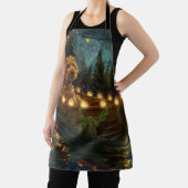 Bernedoodle Weihnachtsfeiertage Schürze (InSitu)