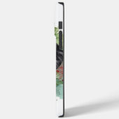 Bernedoodle Weihnachtsmann Festliche Jungfrau Case-Mate iPhone Hülle (Rückseite / Links)