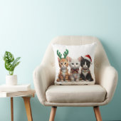 Bernedoodle-Weihnachtspullover, Kissen (Stuhl )