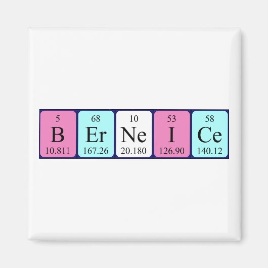 Berneice Periodenmagnet Magnet (Vorne)