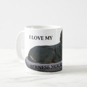 Bernenhundrost mit Liebe w pic.j Kaffeetasse (Vorderseite Links)