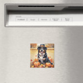 Berner Berg im Herbst belebt Erntedank Art Magnet (In Situ (Geschirrspüler))