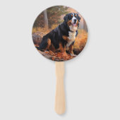 Berner Berg im Herbst Leaves Fall Inspiriert Fächer (Rückseite)